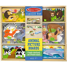 animal picture puzzle boards